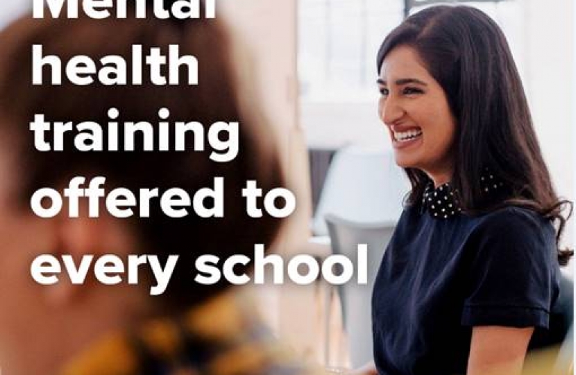 Mental health training offered to every school